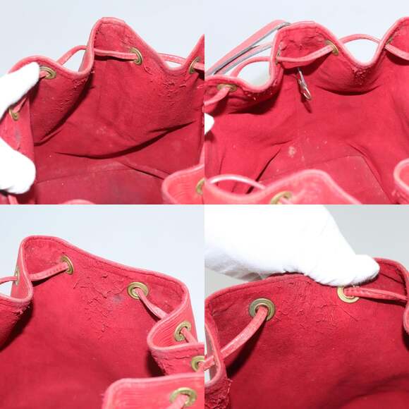 LOUIS VUITTON Epi Petit Noe Shoulder Bag Red M44107 - Picture 12 of 13